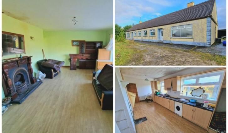 Restoration Dream: Buy a 3-Bed Bungalow in Mayo for Just €59,000