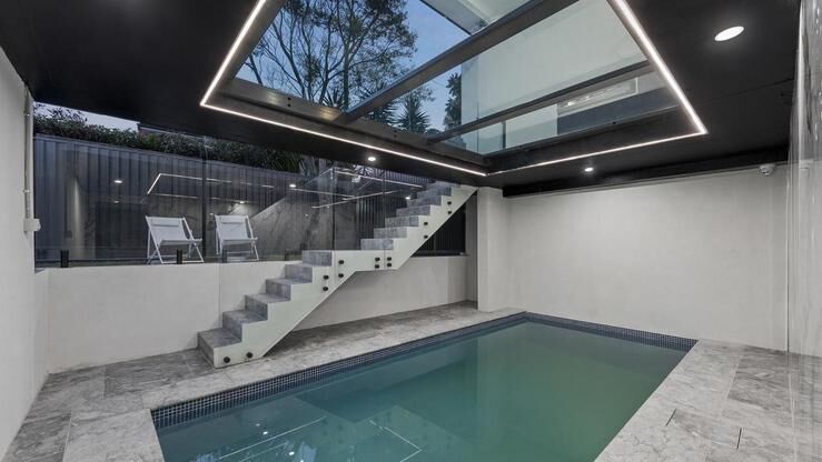 Luxurious North-Ryde Duplex Boasts Hidden Underground Pool: $2.8m