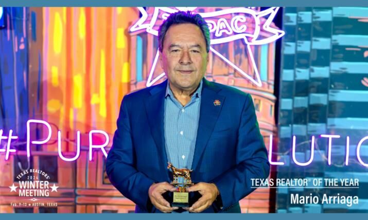 Mario Arriaga Named Texas Realtor of the Year 2023